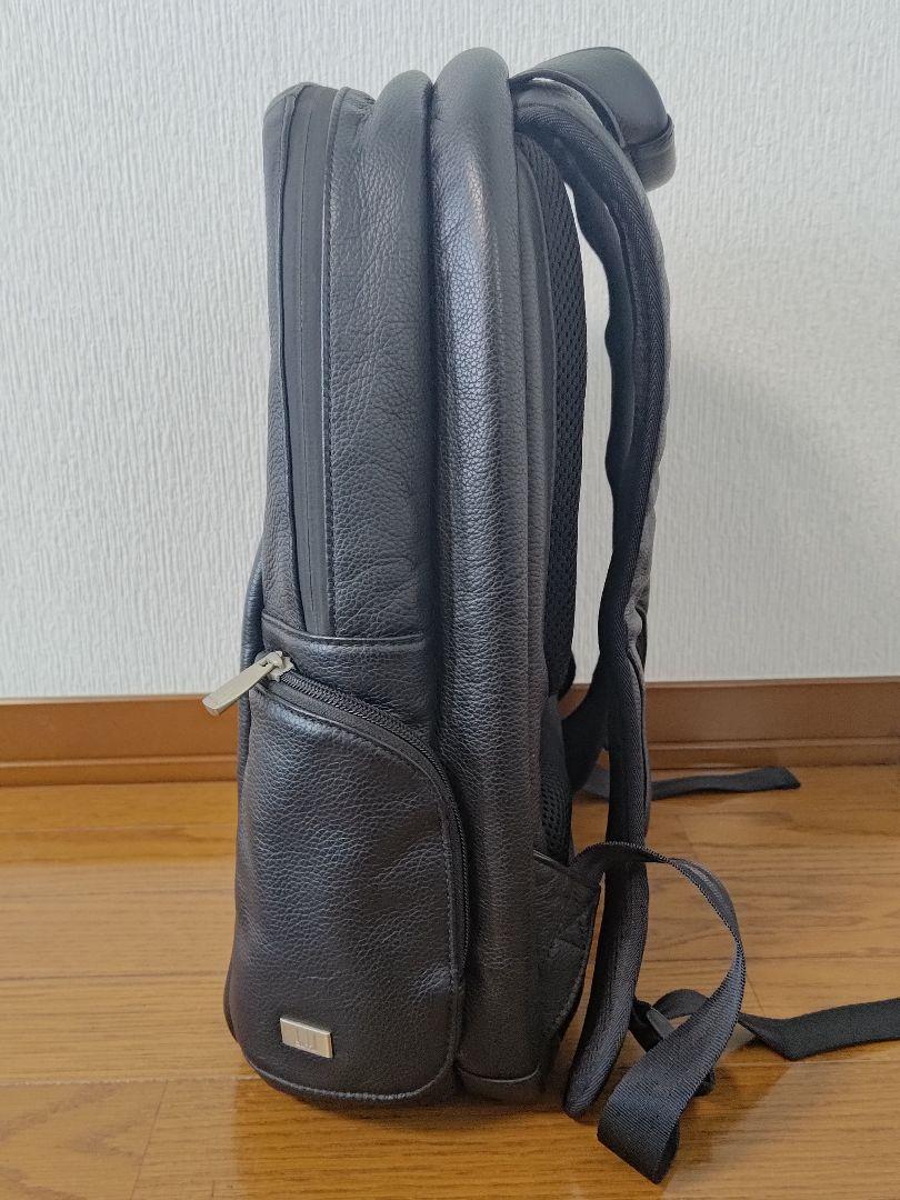 dunhill ダンヒル　リュック バックパック 本革 レザー　ブラック