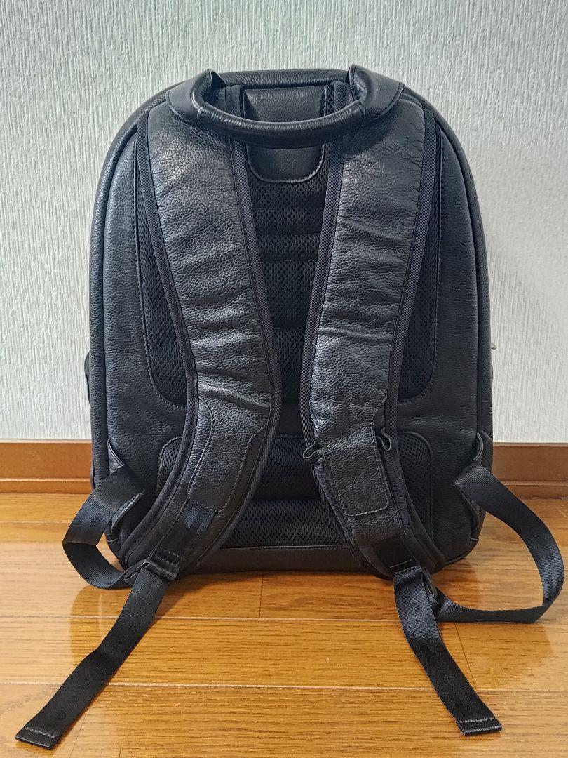 dunhill ダンヒル　リュック バックパック 本革 レザー　ブラック