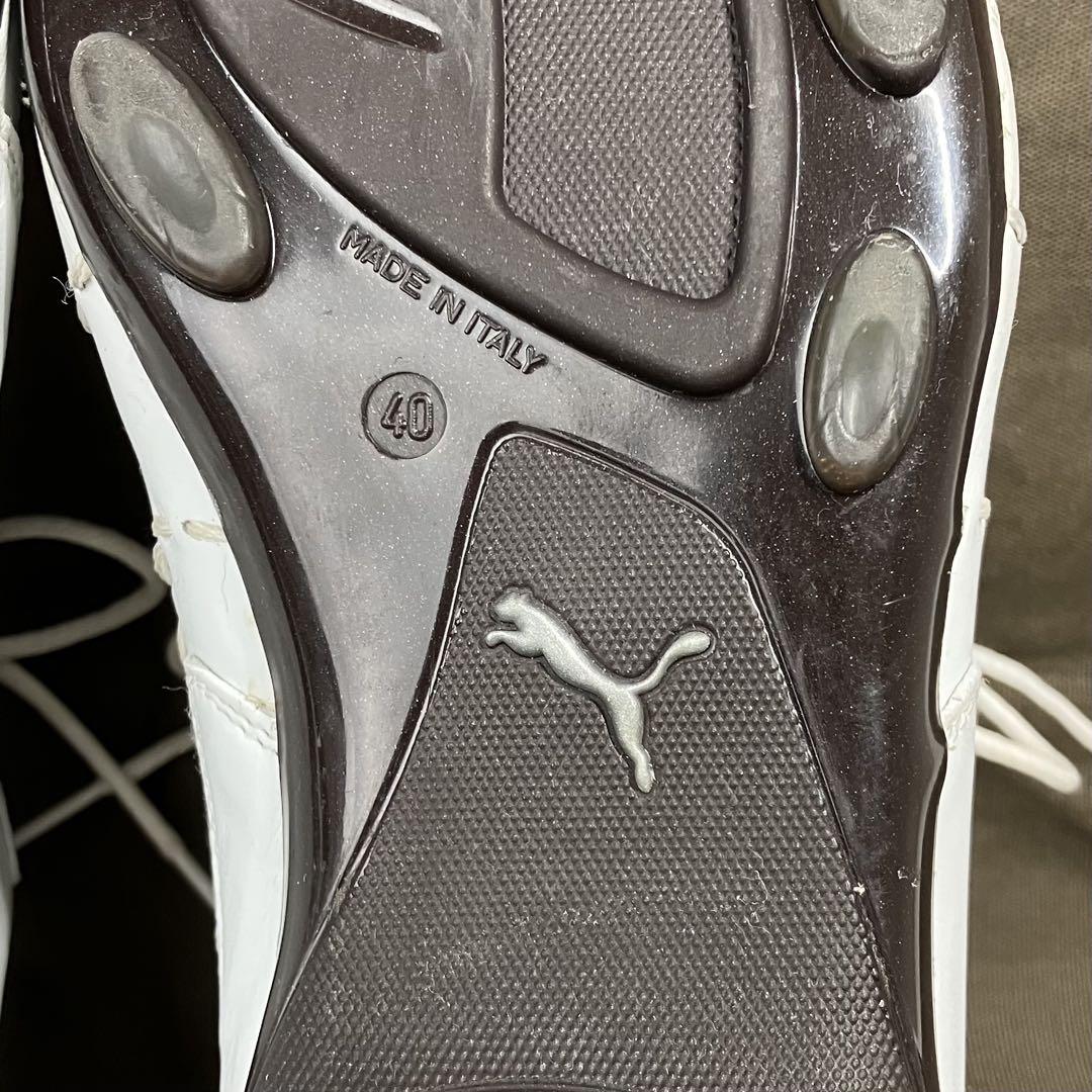 【希少】イタリア製　PUMA BLACK LABEL レザースニーカー 25.5