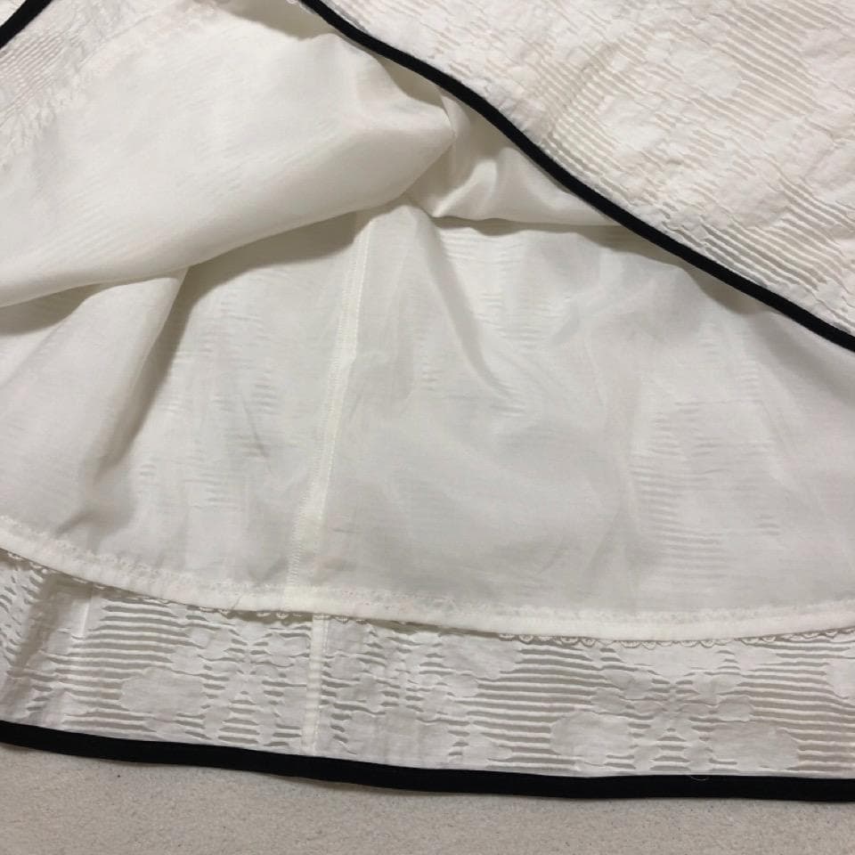 FOXEY　ドレス　ワンピース　ノースリーブ　クラウド　希少　ホワイト