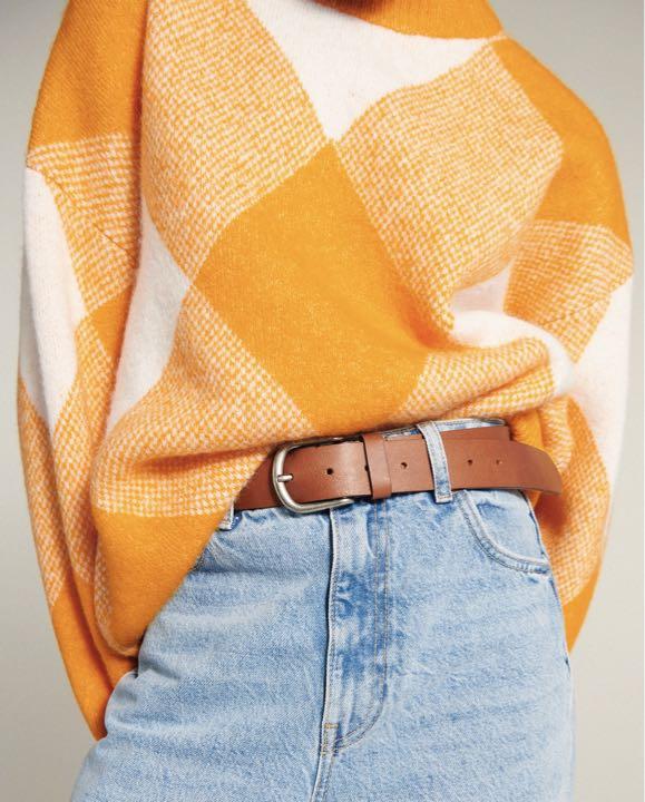 ZARA - 新品 ZARA ジャカードアーガイルニットセーター Sサイズ