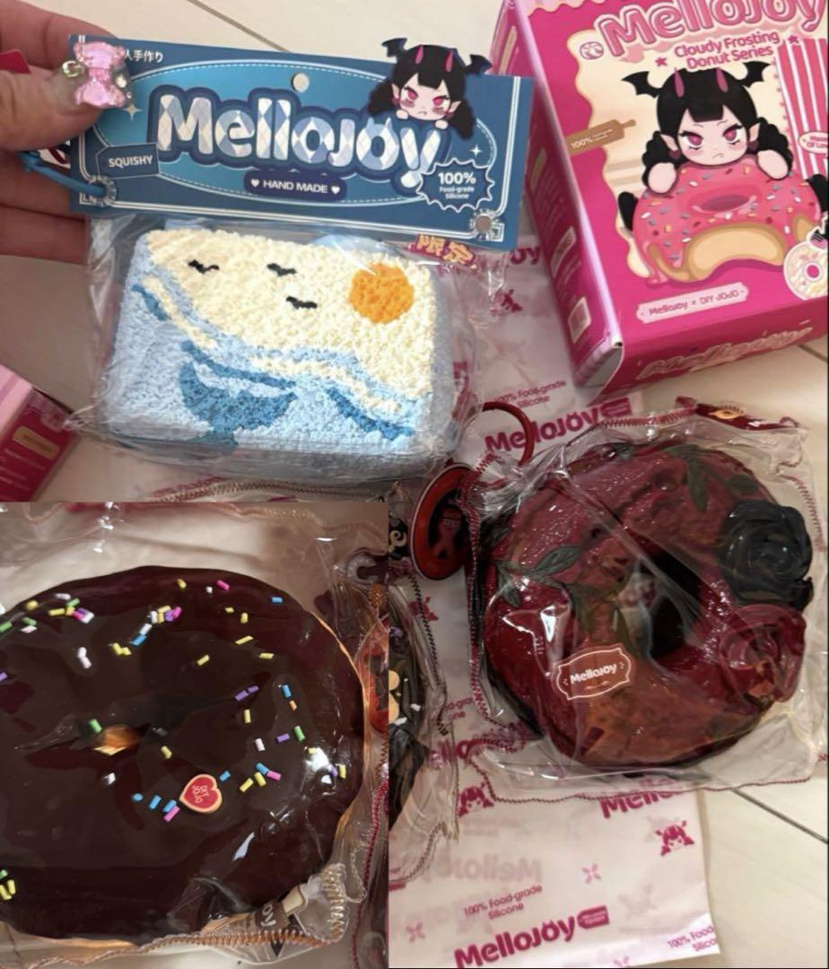 Mellojoy DIYJOJO スクイーズ ドーナツ トースト
