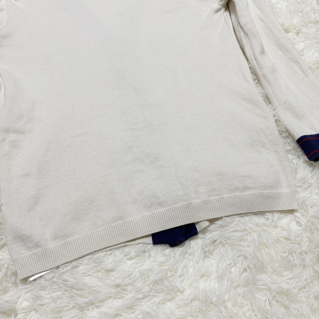 【現行】 GUCCI カーディガン 蜂刺繍 ビーワッペン 長袖 イタリア製 M