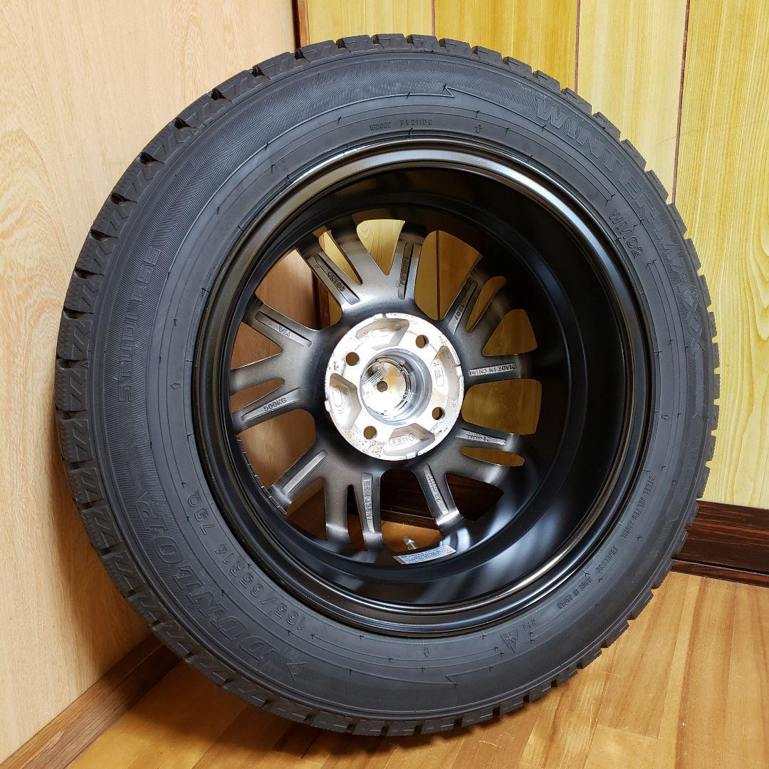③14インチホイール&165/65R14スタッドレスタイヤ/美品4本/走行距離少