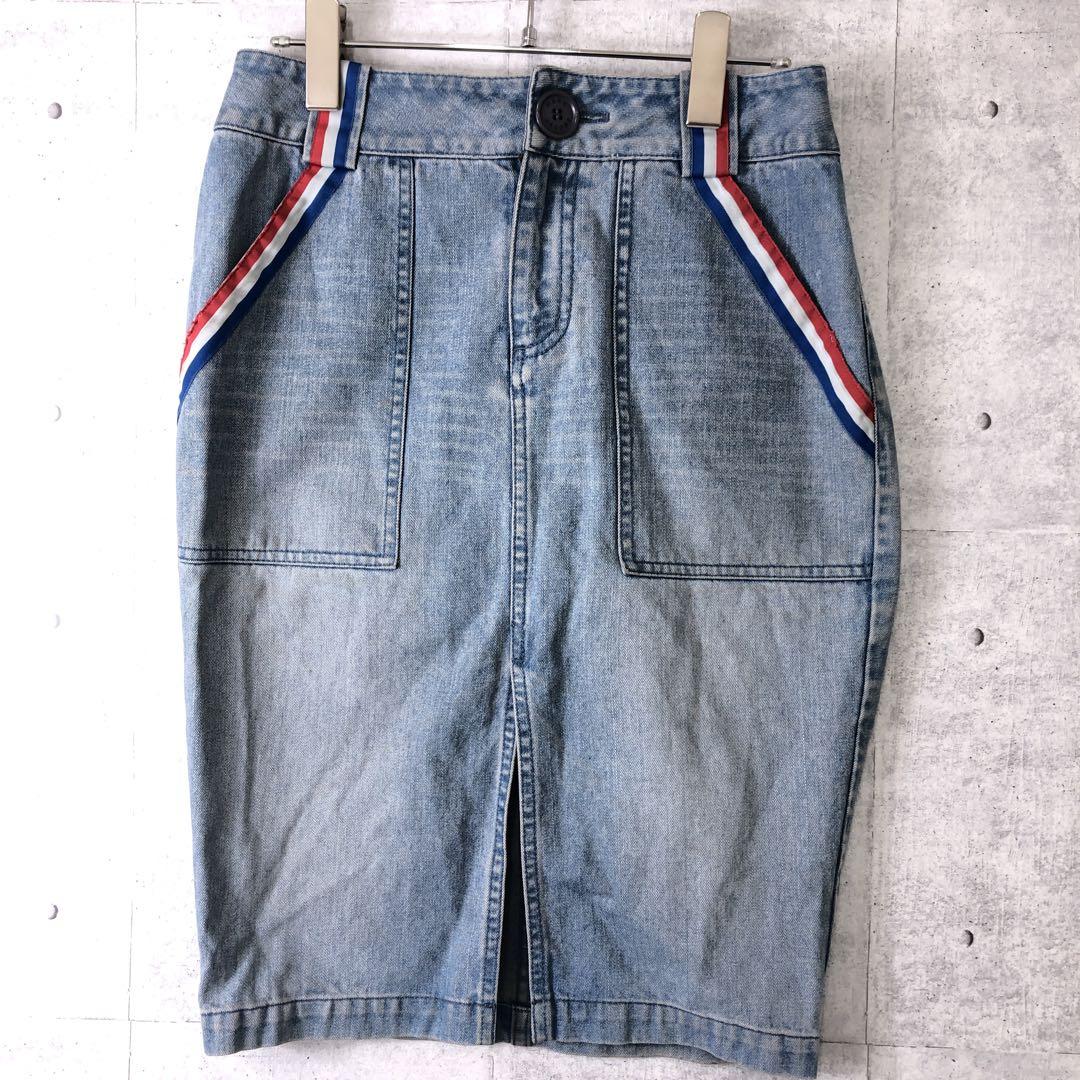 MARC JACOBS 00’s 古着 トリコロールライン デニムスカート