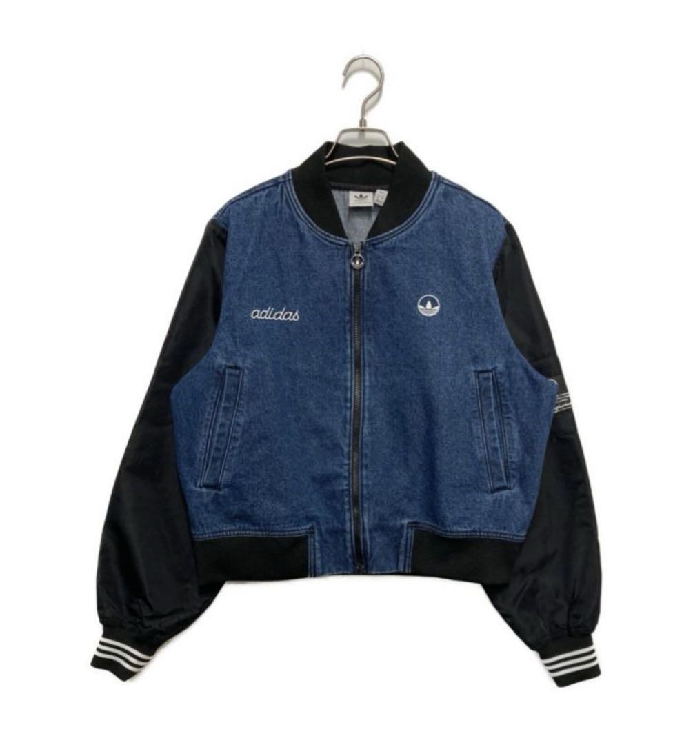新品】adidas アディダス カレッジ デニムジャケット レディース 新品】adidas アディダス カレッジ デニムジャケット レディース