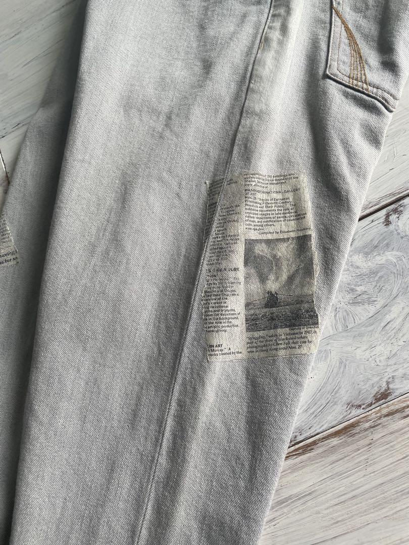 KATHARINE HAMNETT LONDON ニュースペーパー デニム