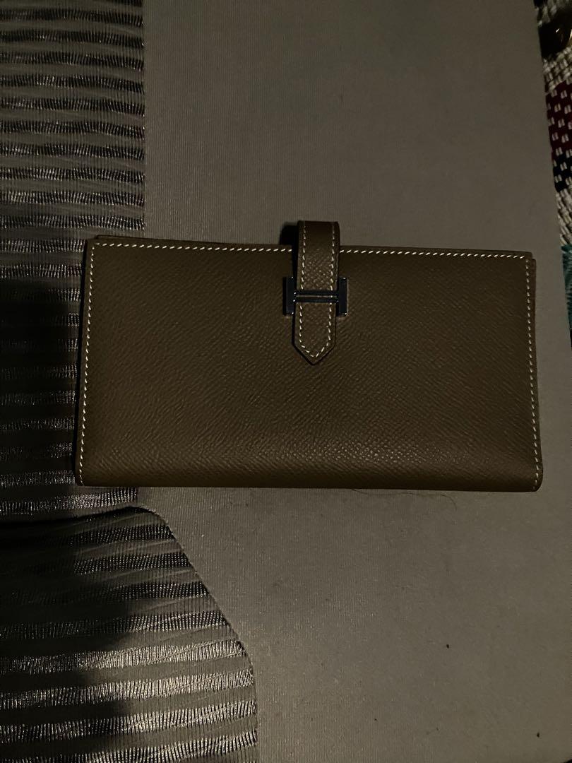 ベアンスフレ 長財布 B刻 エトゥープ シルバー金具 ベアンスフレ 長財布 B刻 エトゥープ シルバー金具 - メルカリ