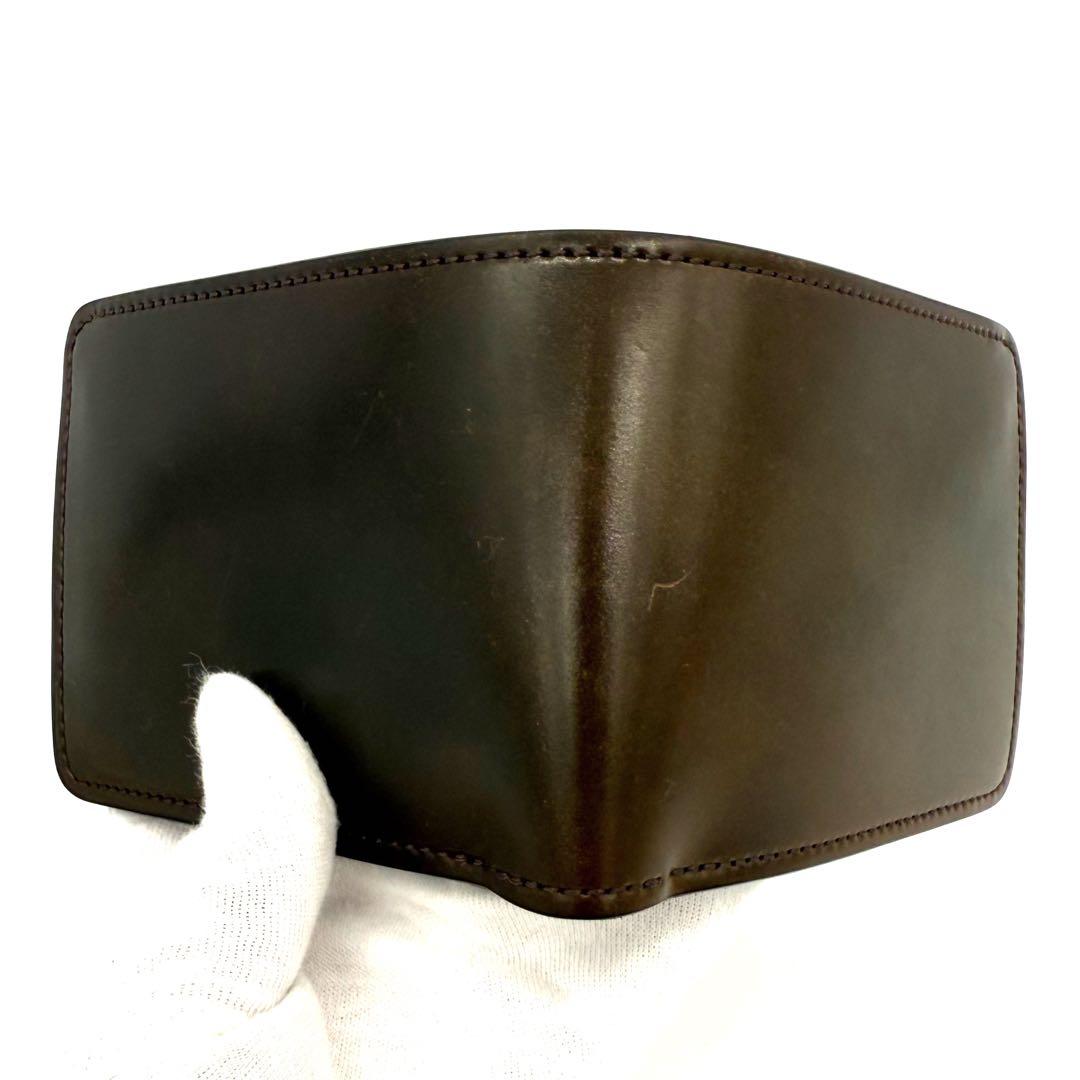 ★入手困難★ワイルドスワンズ ウエアハウス別注 シェルコードバン 2つ折り財布 ★入手困難★ワイルドスワンズ ウエアハウス別注 シェルコードバン 2つ折り財布