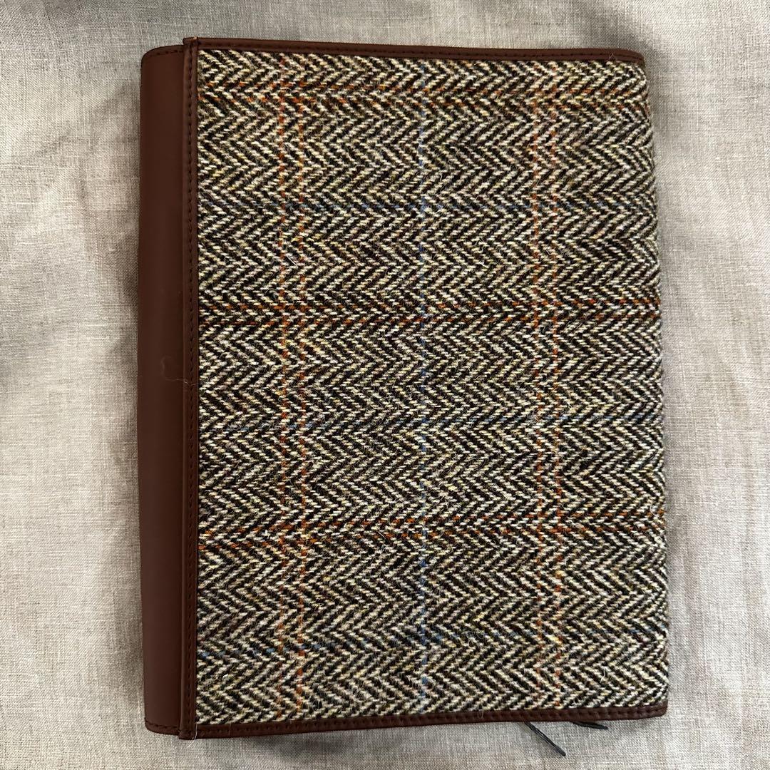ほぼ日手帳　カズン用カバー（A5サイズ対応）　ハリスツイード
