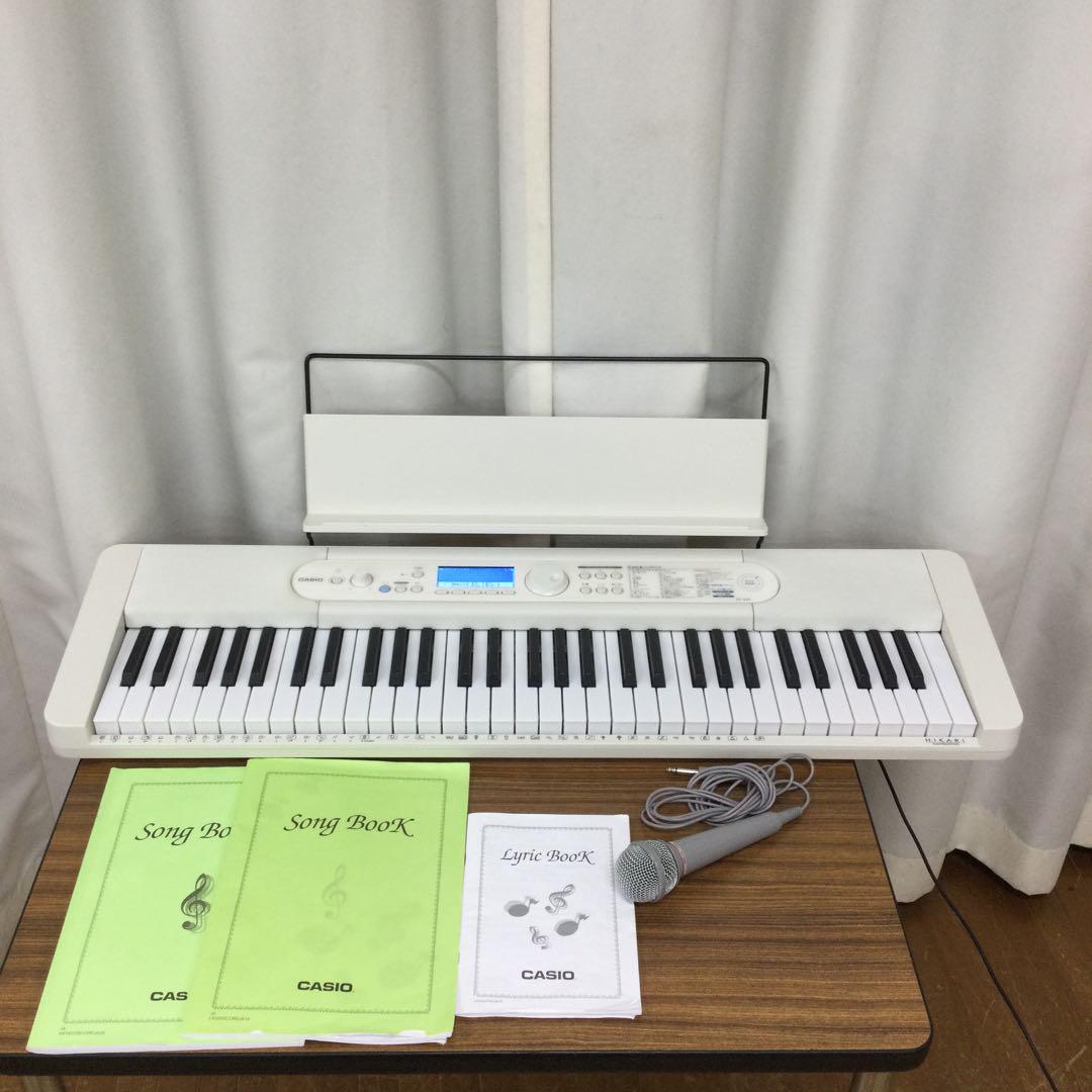 CASIO Casiotone 光ナビゲーションキーボードLK-520 23年製
