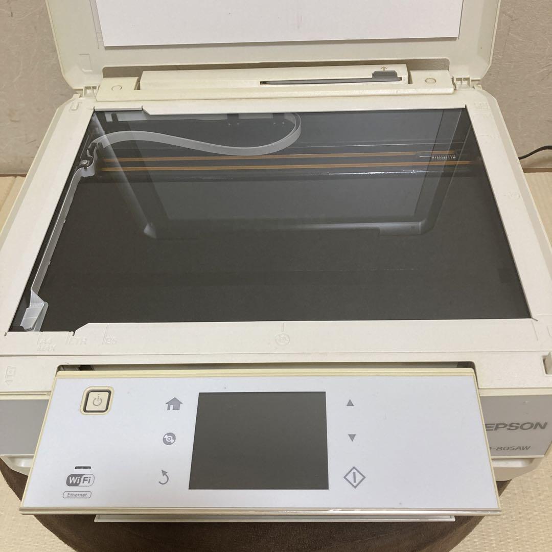 【大幅値下げ】EPSON EP-805AW プリンター　予備カートリッジ付き EPSON エプソン プリンター EP-805AW(純正インクカートリッジ付き)