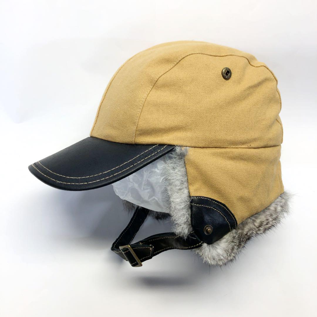 激安大特価 ラビットファー フライトキャップ 毛皮帽子 スノーハイク 登山 雪山 スキー 4cdNL-m36330342119 安い最新品