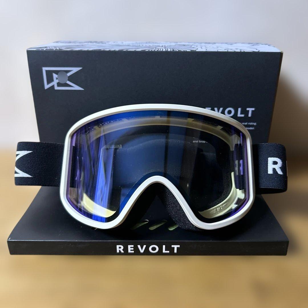 REVOLTゴーグルBlueMirror/ClearPhotochromic新品