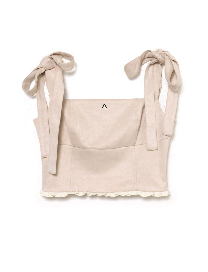 andmary アンドマリー Ava ribbon tops andmary Ava ribbon tops