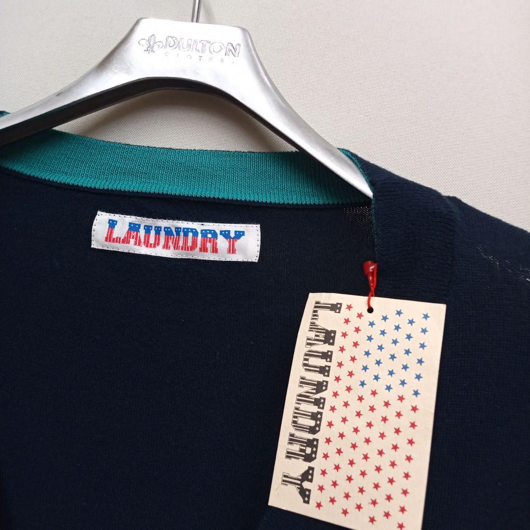 新品未使用 ランドリー LAUNDRY コットンニットカーディガン