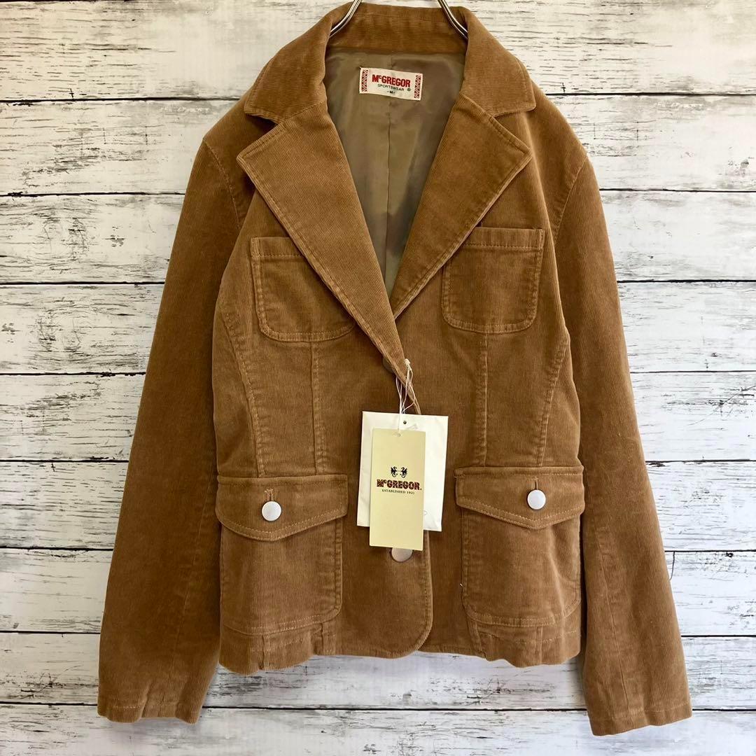 McGREGOR マックレガー コーデュロイブルゾン ブラウン L B8854