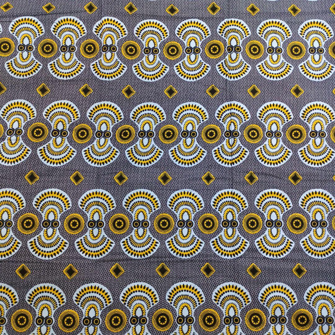 在庫1㍎✧アフリカ布AF874✧アフリカンプリント✧アフリカンファブリック