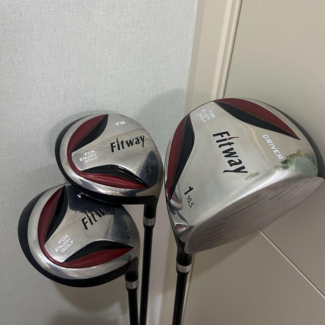 fitway ゴルフクラブ 右利き用 メンズゴルフ