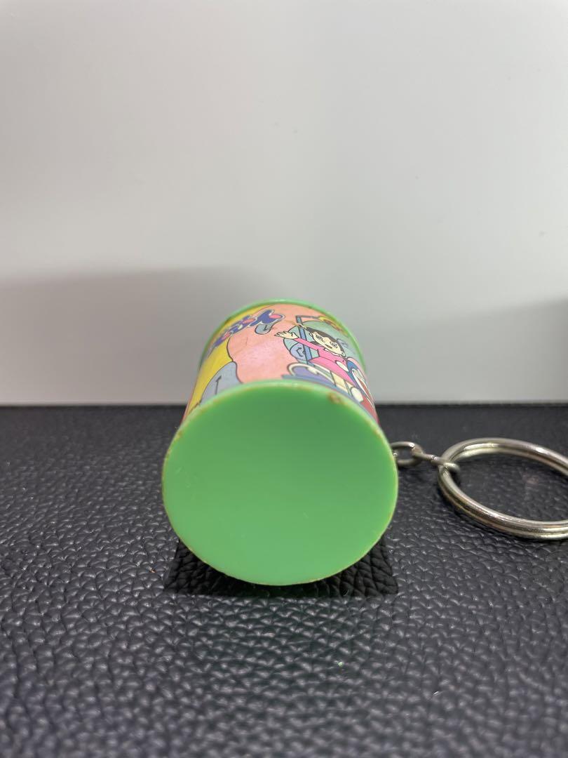 昭和レトロ ドラえもんバネ式コインケース キーホルダー　エポック社
