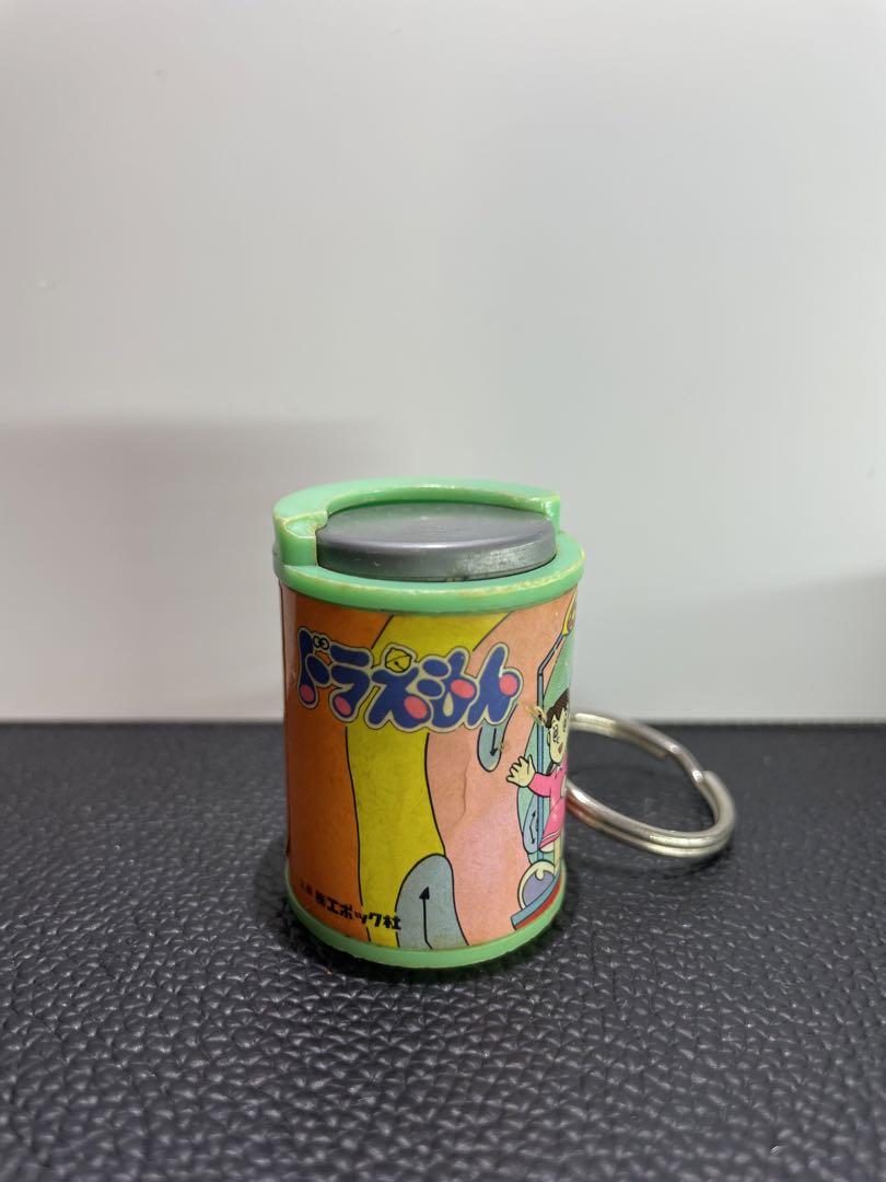 昭和レトロ ドラえもんバネ式コインケース キーホルダー　エポック社