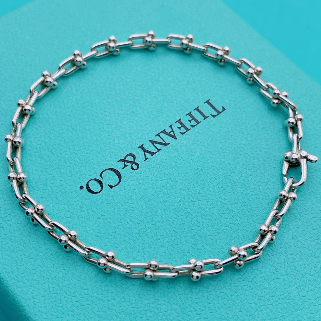 Tiffany & Co. ブレスレット　ハードウェア　マイクロリンク　チェーン