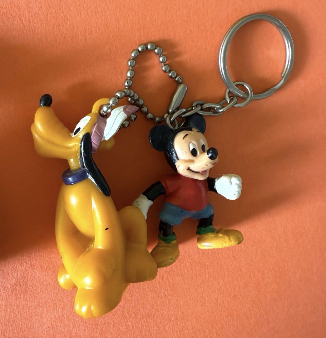 ヴィンテージ レトロディズニーキーホルダーセット 着物ドナルド