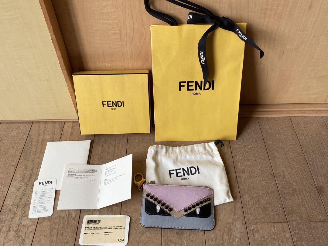 FENDI フェンディ 長財布 ミニ コインケース バグズ モンスター　２点 FENDI フェンディ 長財布 ミニ コインケース バグズ モンスター