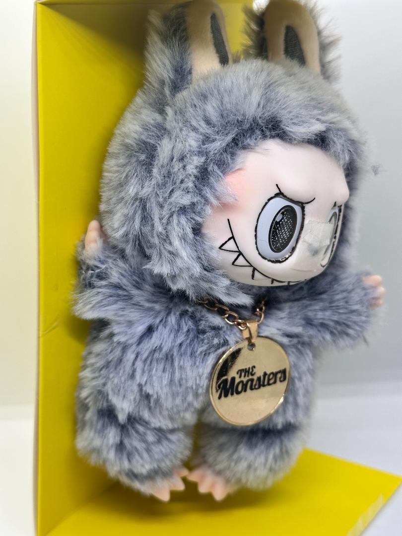 Labubu ZIMOMO ラブブ ジモモマーブルブルー ハートしっぽ即日配送可 ZIMOMO LABUBUぬいぐるみブルーハート - メルカリ