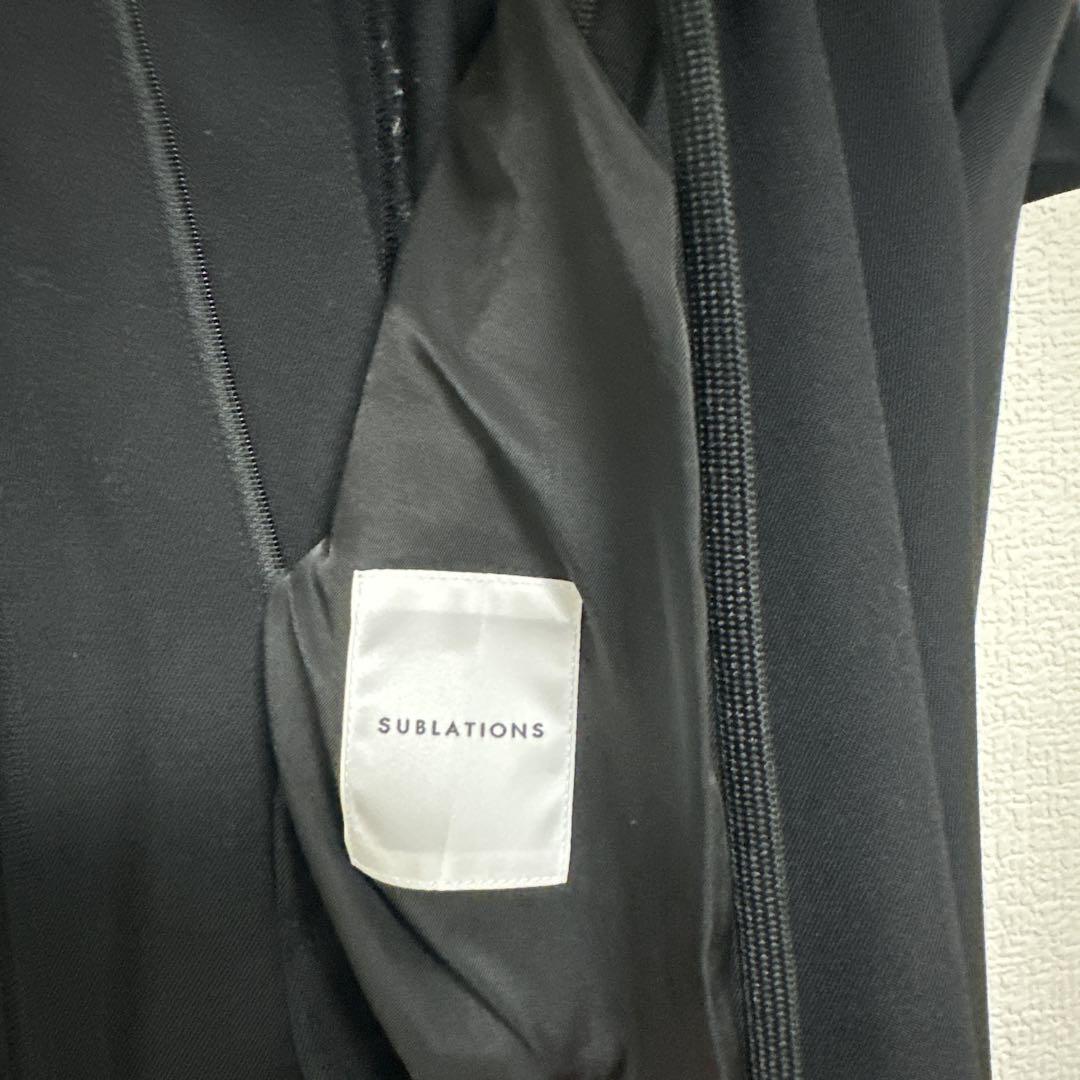 パンツ SUBLATIONS FLARE EASY TROUSERS BLACK 0