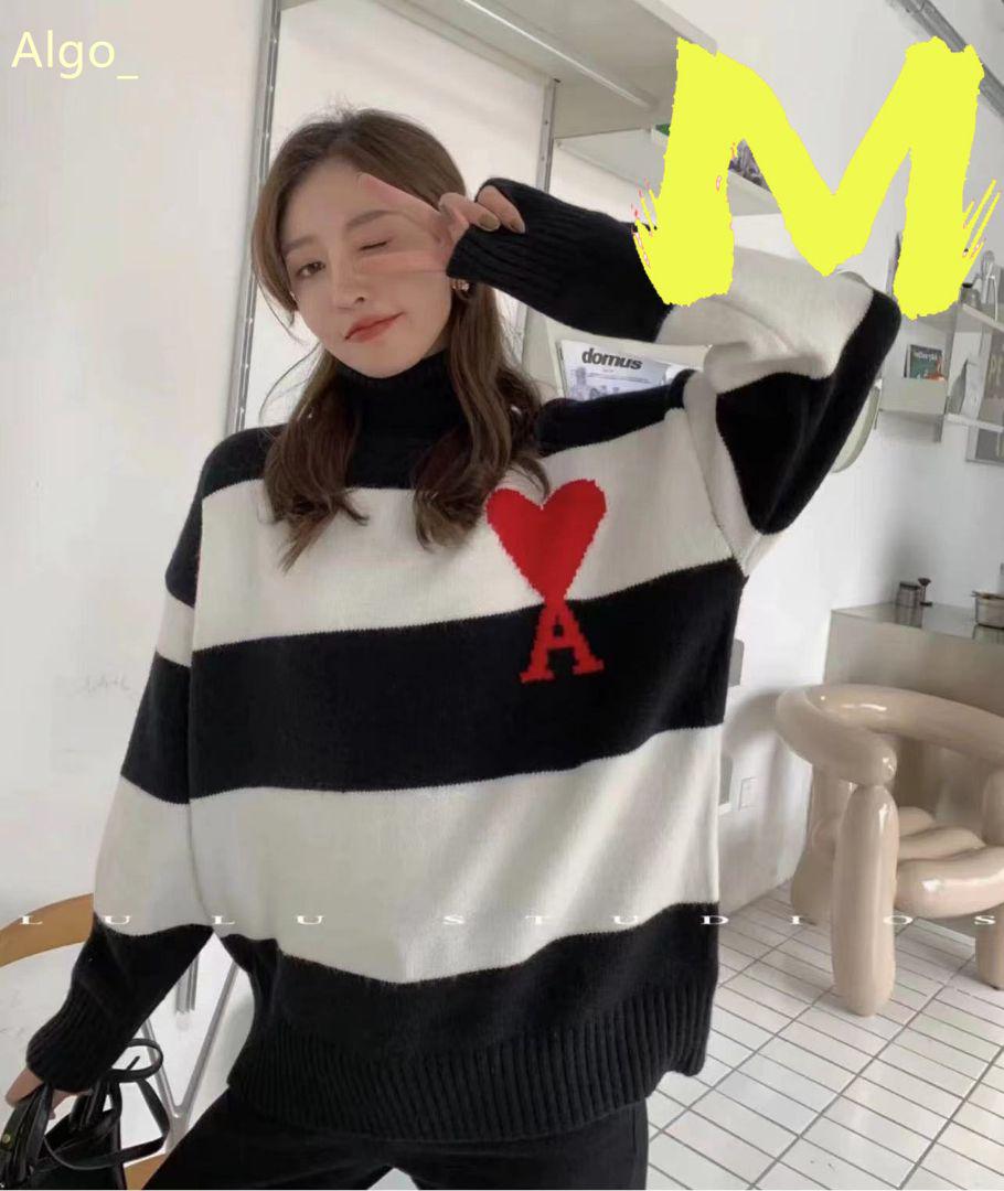 新品 Amiparis セーター タートルネックニット　男女兼用 M