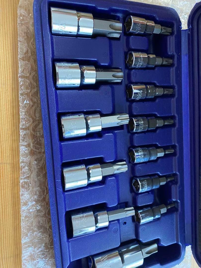 1|2ドライブトルクスビットソケットセッT8-T60♥に近い