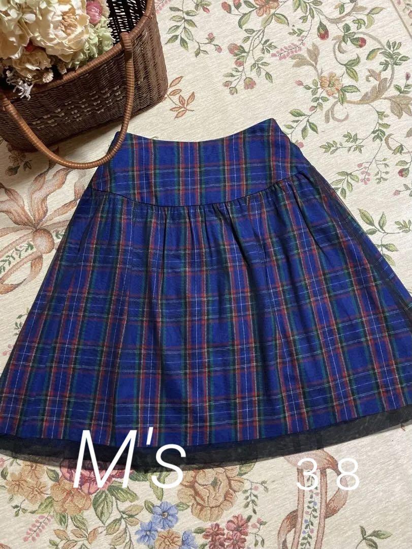 M'sグレイシーレディース膝丈フレアスカート