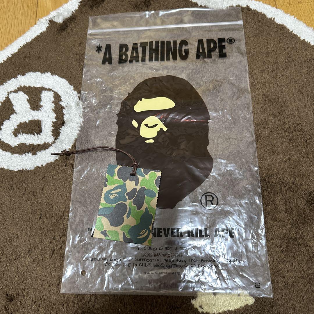 新品未使用 APE BAPE エイプ パイレーツカレッジ CAP 紫