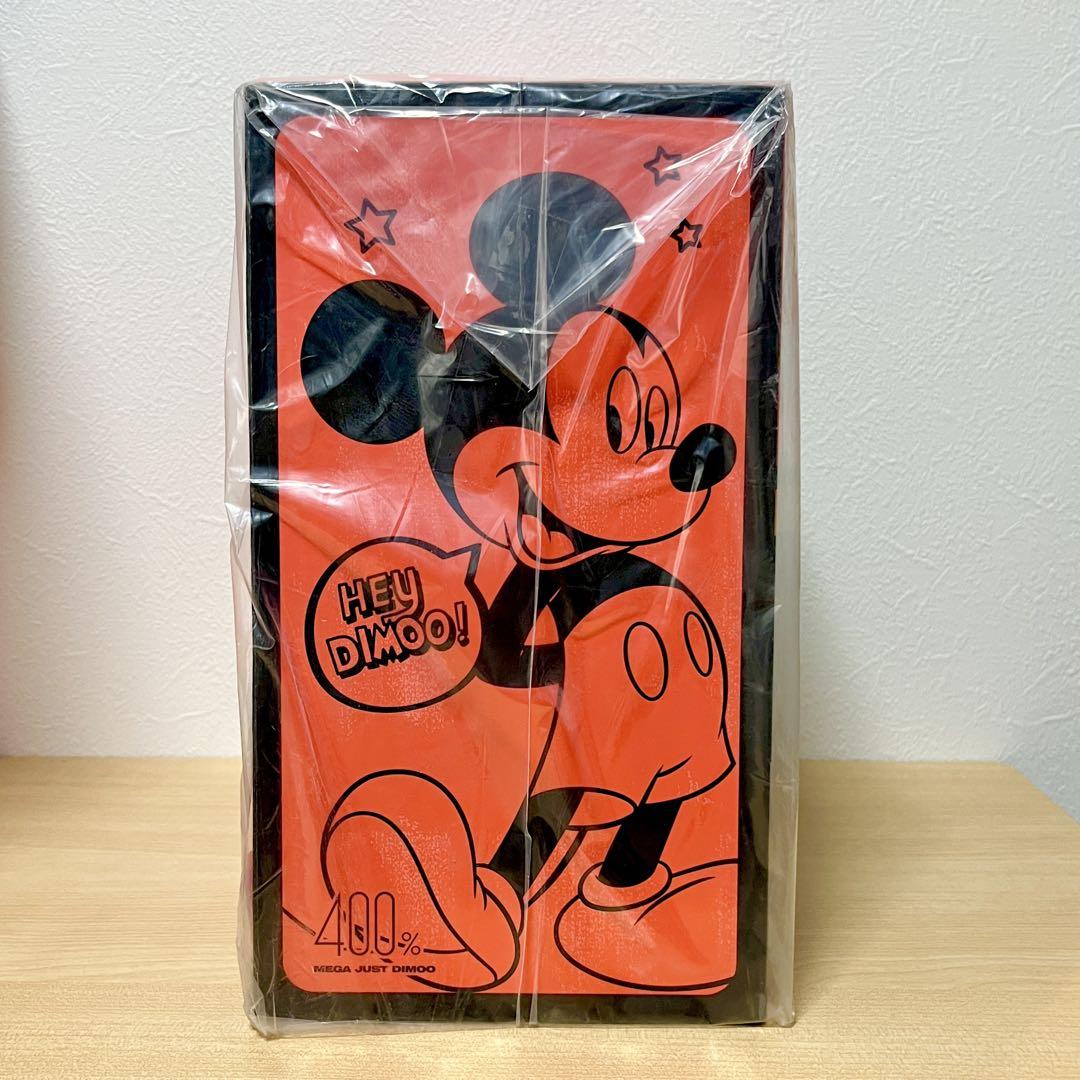 【新品未開封】MEGA JUST DIMOO 400% Mickey Mouse