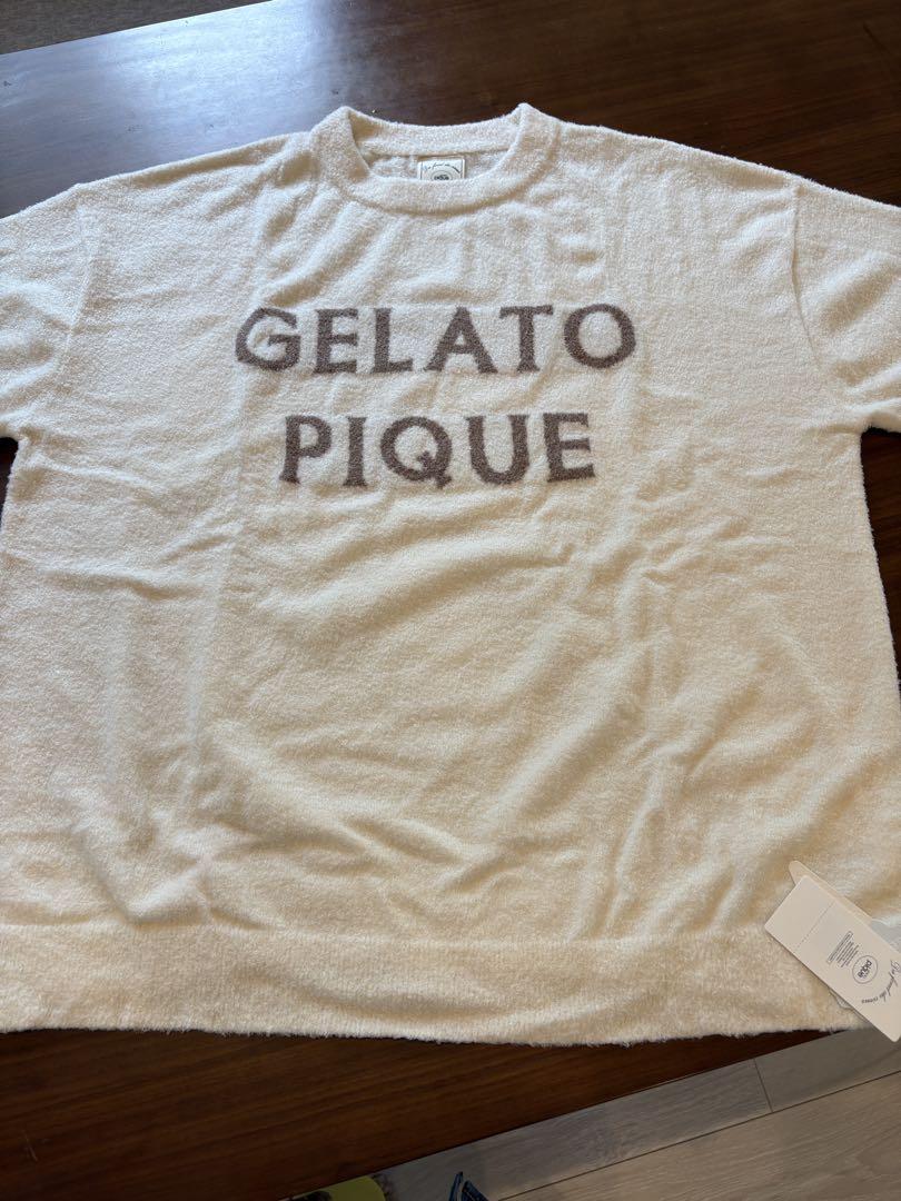 gelato pique スムーズィーロゴジャガードプルオーバー&ショートパンツ