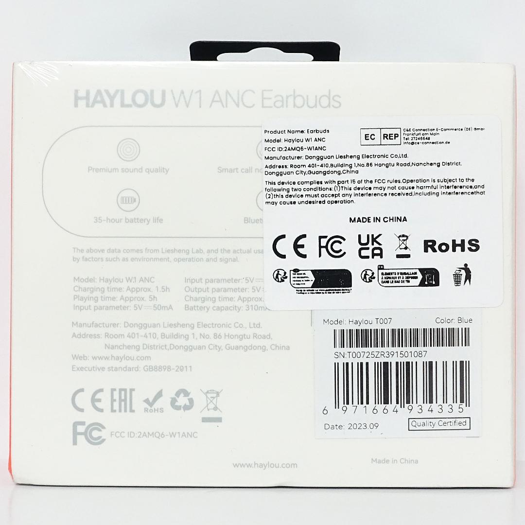 新品未開封】Haylou / W1 ANC / Navy - メルカリ