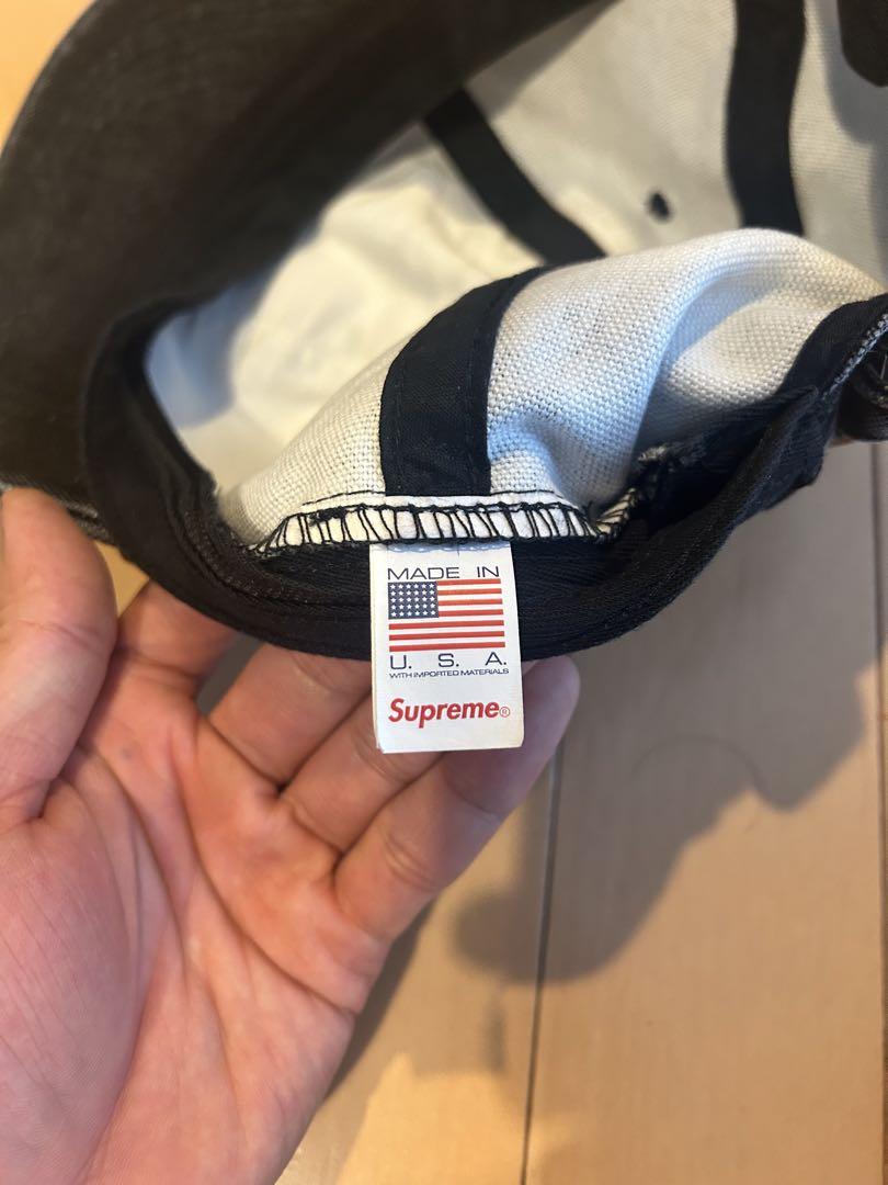 帽子 Supreme Pigment S Logo 6-Panel black
