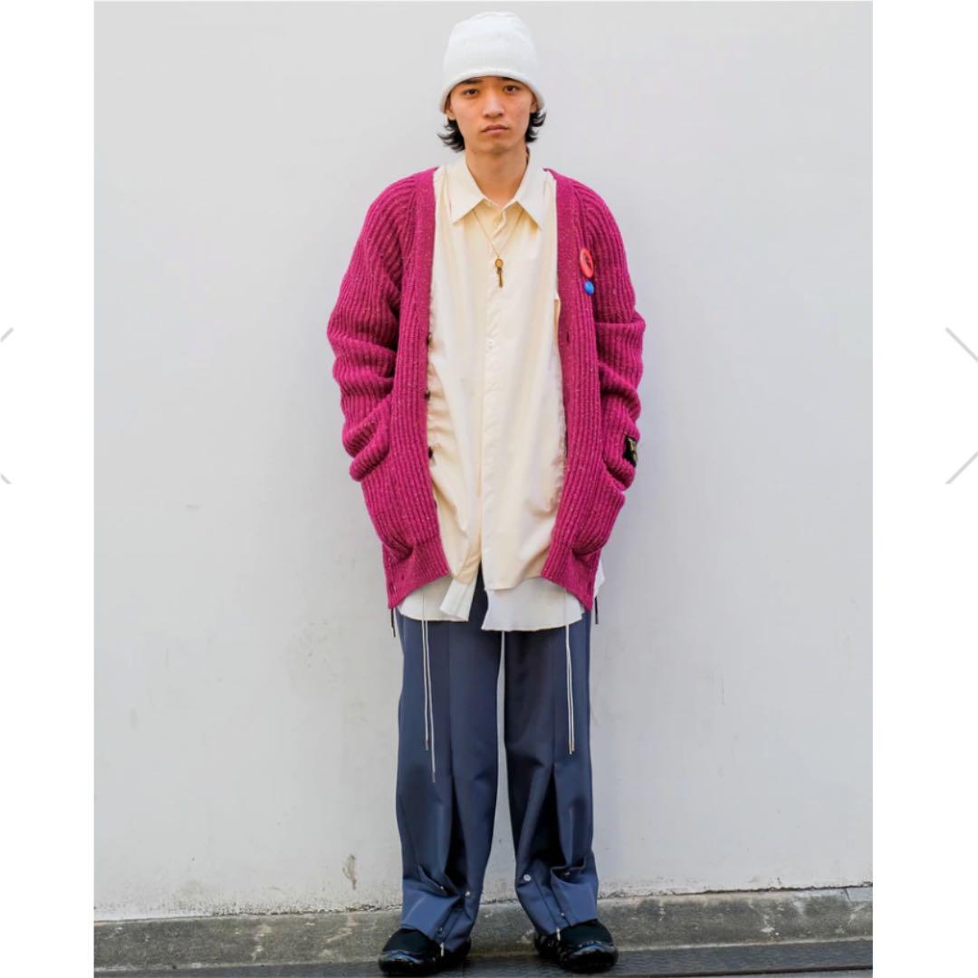 再入荷お得 最終値下げ 21AW SYU.HOMME FEMM カーディガン fMhDe-m36351607483 新品 未使用 通販好評