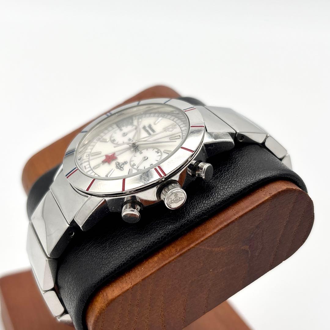 【希少】vivienne westwood スモセコ シルバー クロノグラフ 【希少】vivienne westwood スモセコ シルバー クロノグラフ