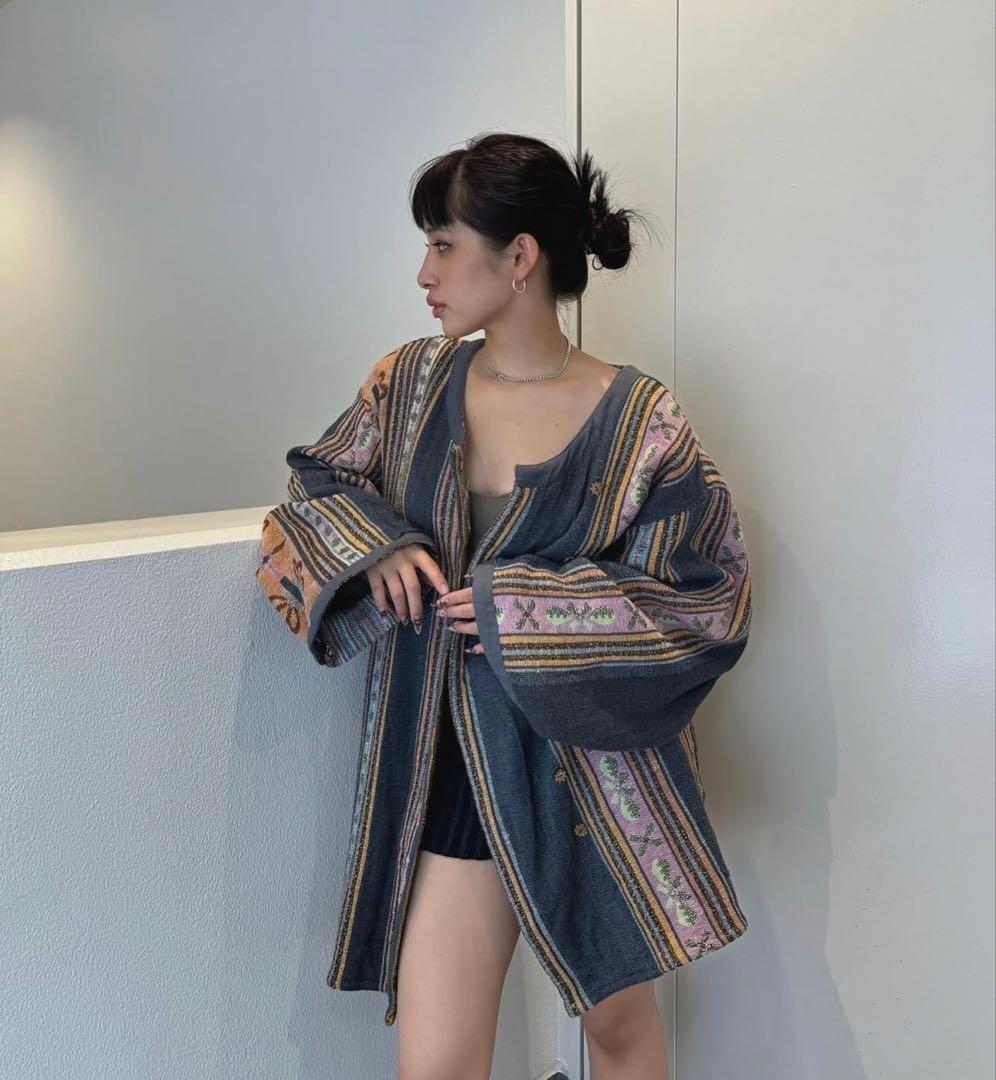 ︎ ︎juemi plum ストライプ柄 ジャケット SIZE Juemi