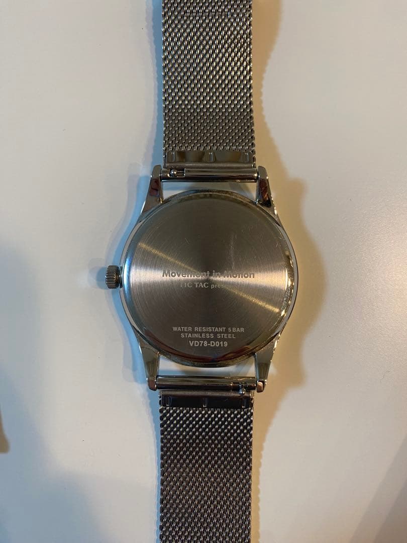 美品 TIC TAC movement in motion 腕時計