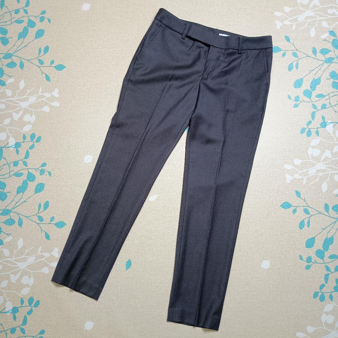 ゆ*う様 未使用 Littlechic ウォッシャブル パンツスーツ ダークグレ