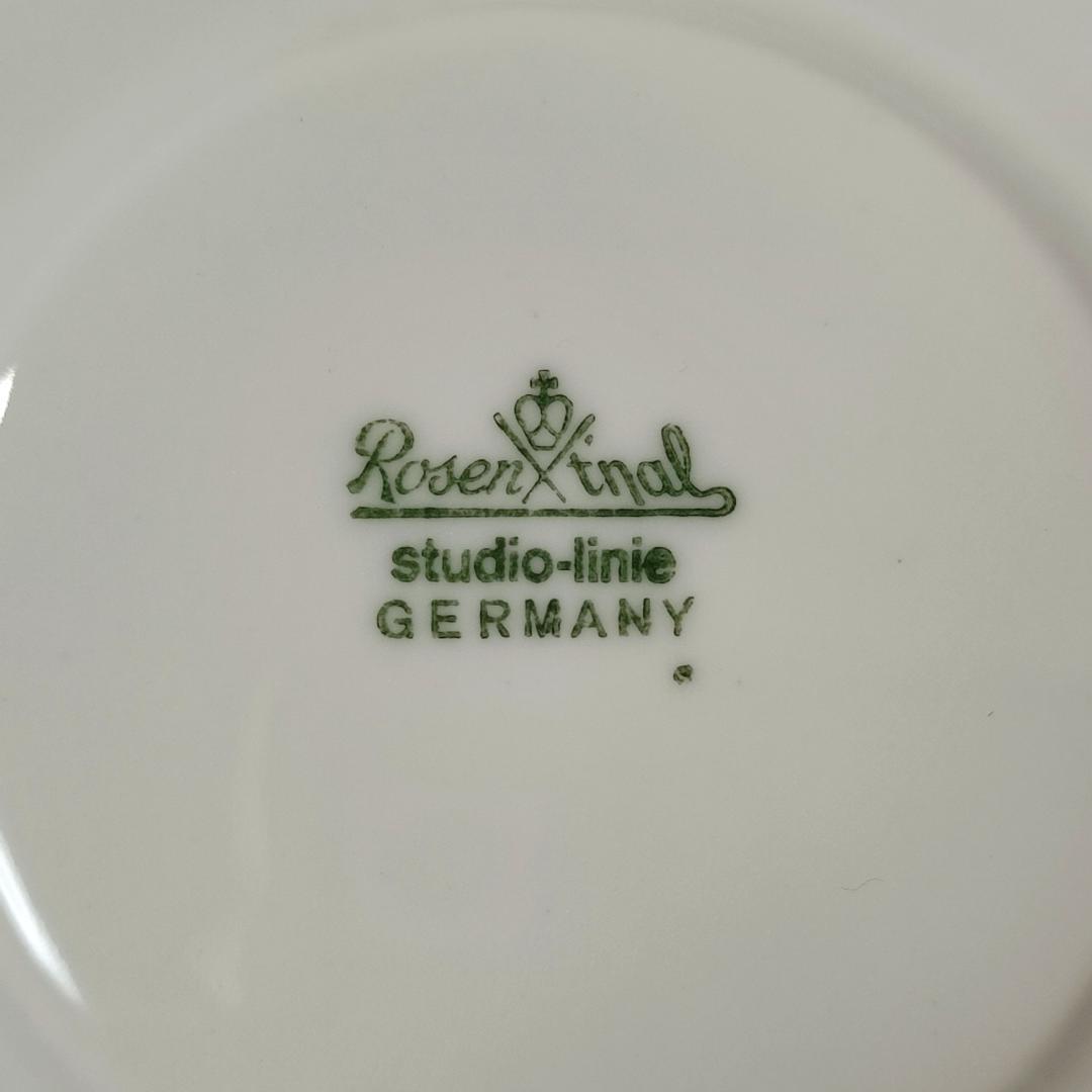【廃版レア】ローゼンタール 冬の旅 カップ&ソーサー プレート 3点セット 美品