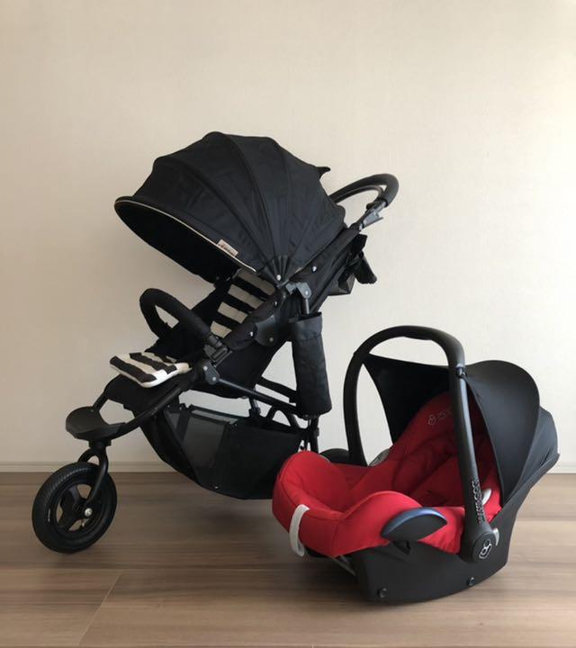 AirbuggyエアバギーCOCOBRAKEマキシコシCabrioFix値下げ スペシャルオファ