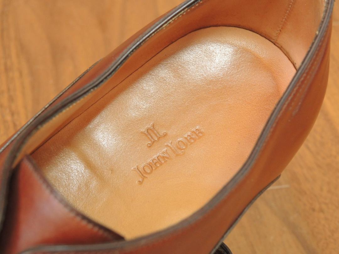 極上美品30万円　ジョンロブ　ASCOT　10.5E　美形で気品を備えたヒット作