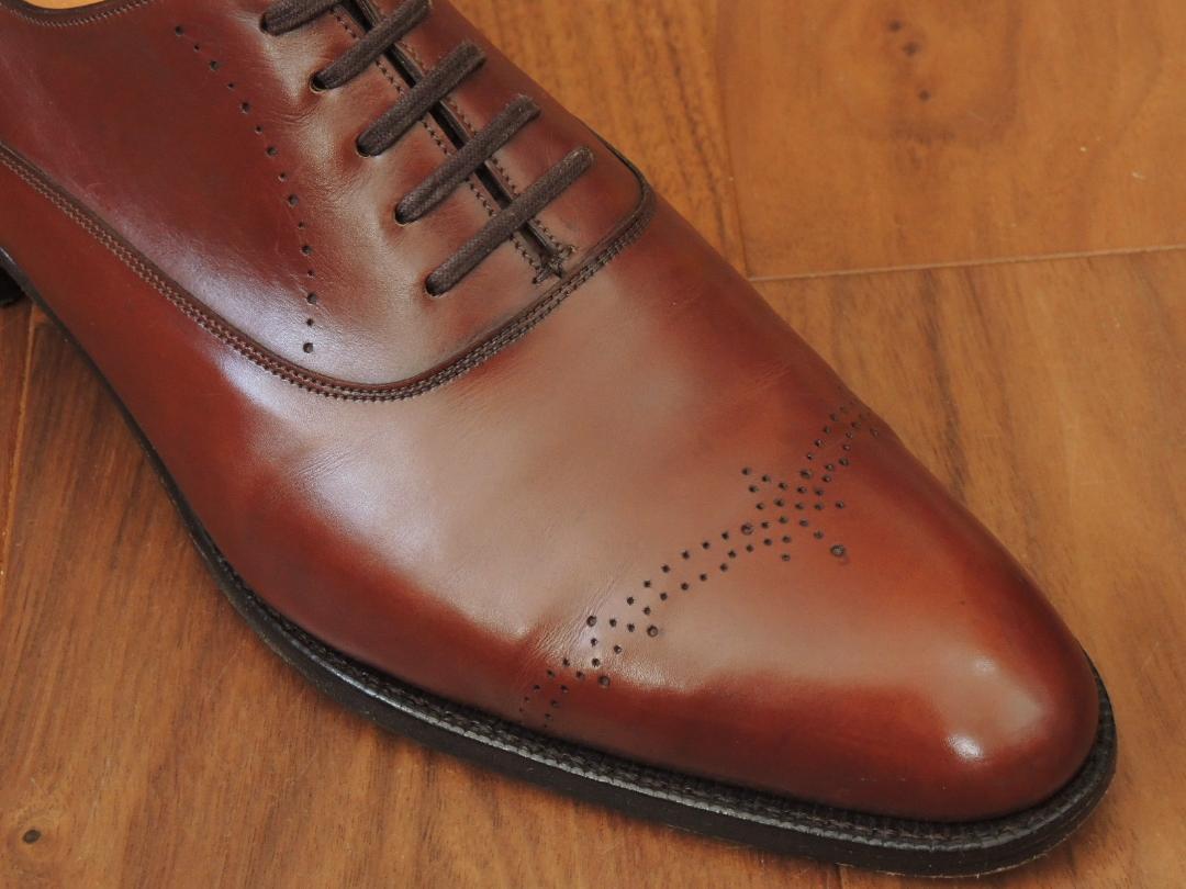 極上美品30万円　ジョンロブ　ASCOT　10.5E　美形で気品を備えたヒット作