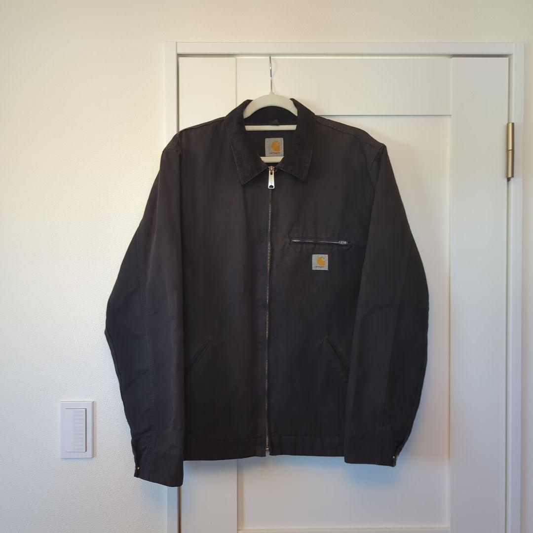 美品 Carhartt デトロイトジャケット XL 黒 レアモデル 着画有