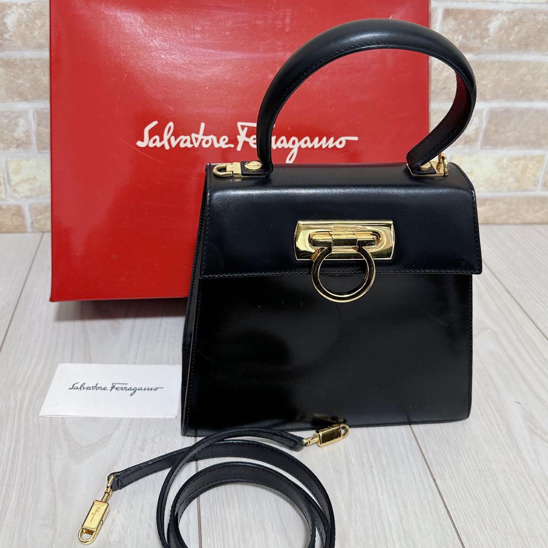 《美品》Ferragamo(フェラガモ)2wayバッグ