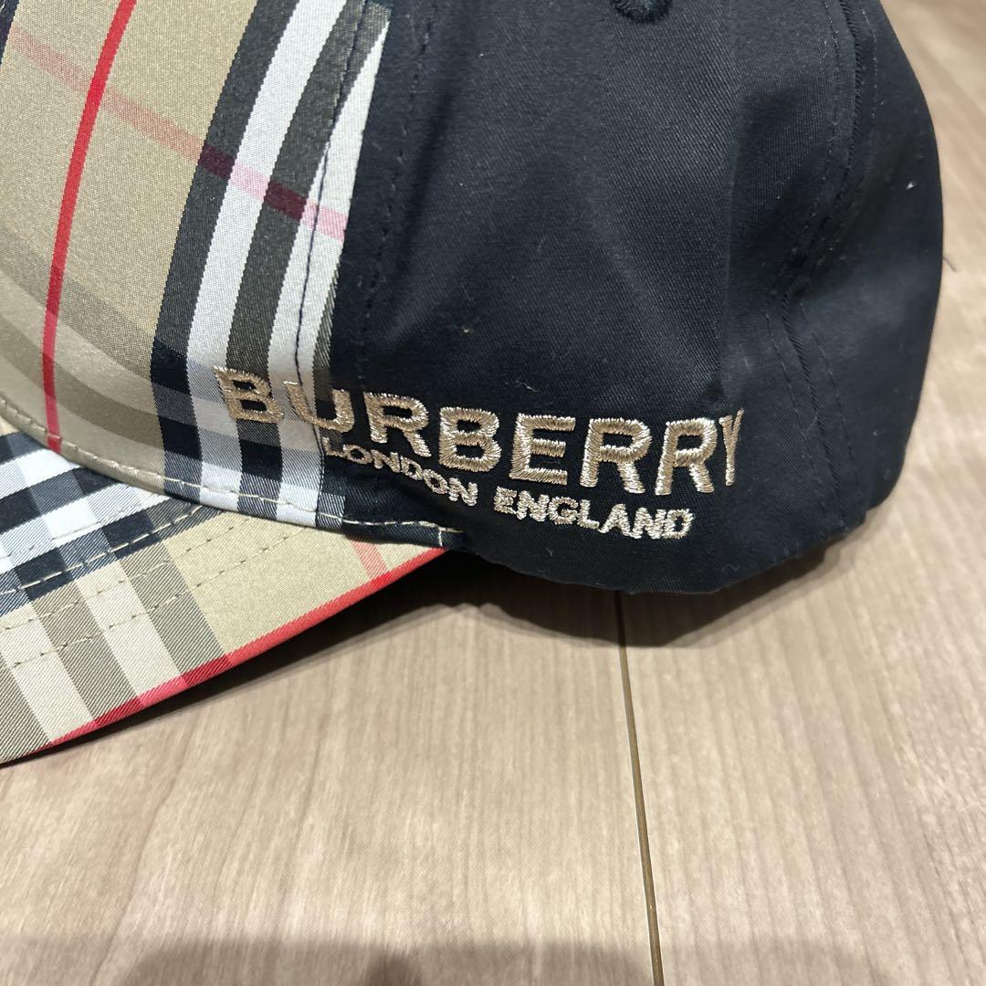 BURBERRY チェック柄キャップ - メルカリ
